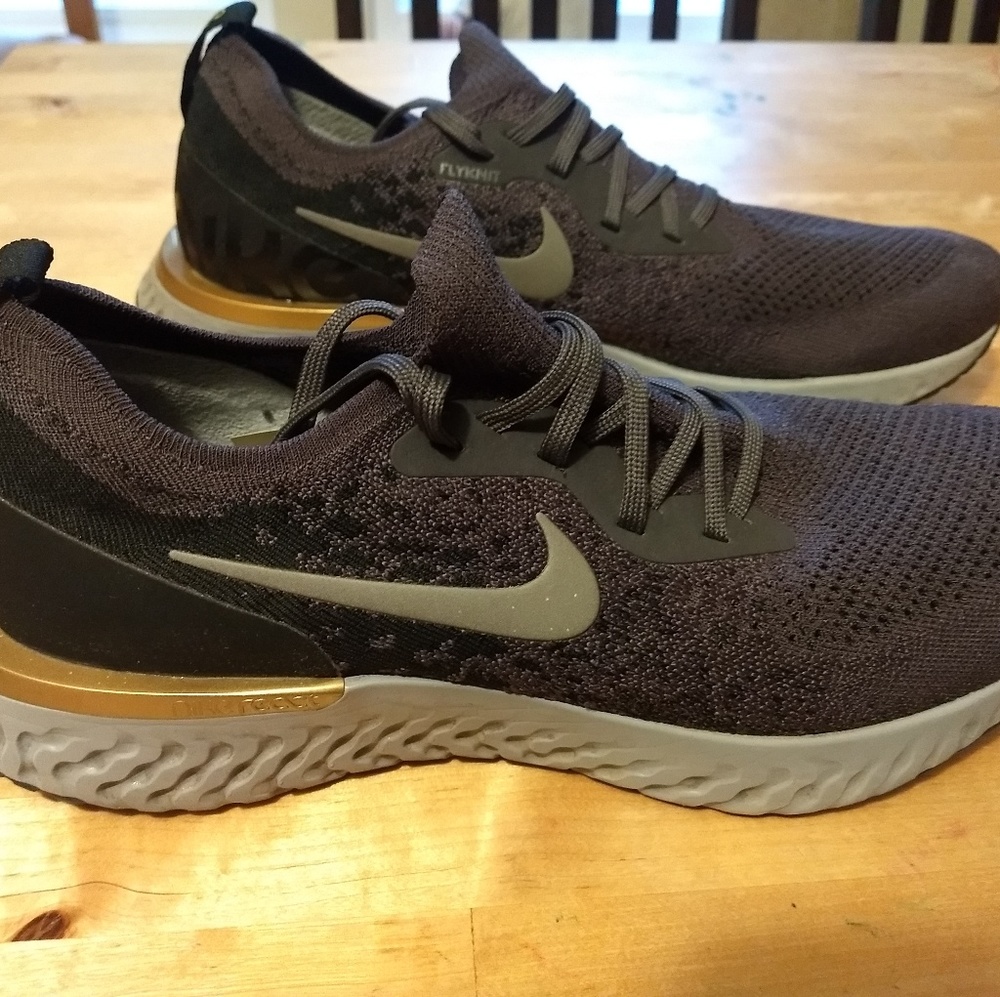 Nike Epic React Flyknit Size 12 "thunder grey"